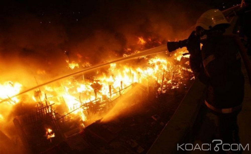 Côte d'Ivoire: Un incendie a ravagé plusieurs magasins au grand marché de Gagnoa