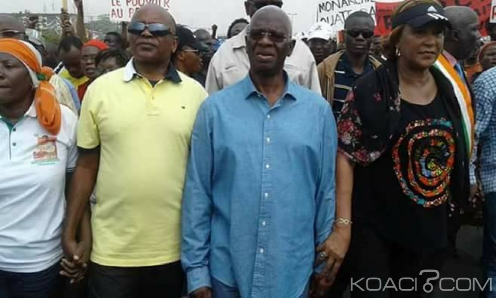 Côte d'Ivoire: Le Front du refus et la Coalition du non appellent le peuple à  faire barrage au référendum le 30 octobre prochain