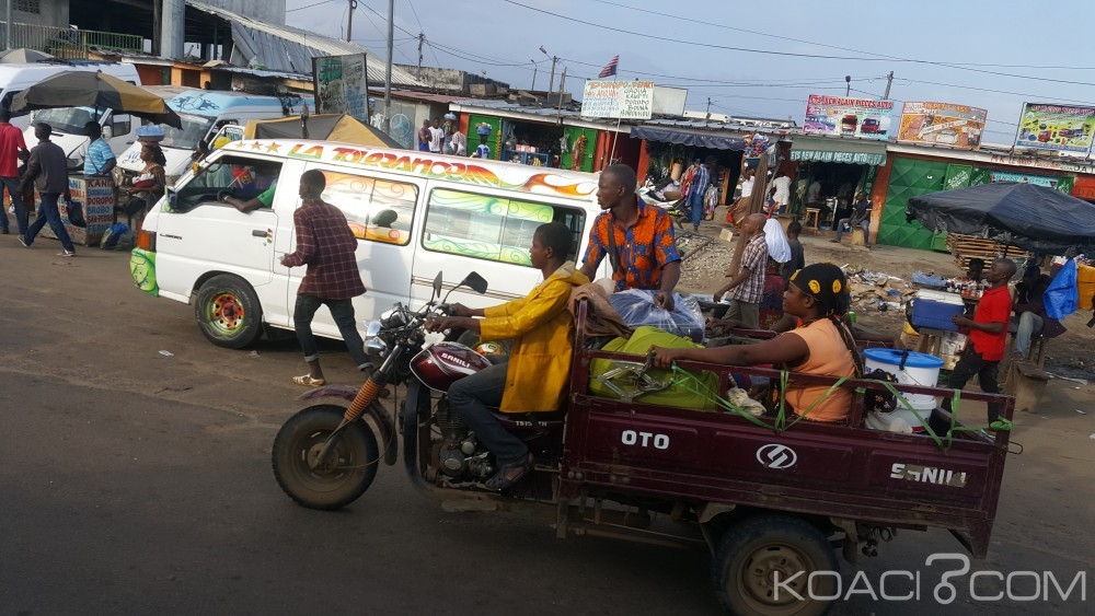 Côte d'Ivoire: Nouveau business des motos-bagages à  Abidjan