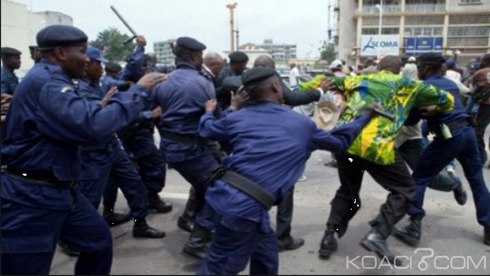 RDC: Pas de manifestation de l'opposition, la police disperse au gaz lacrymogène les militants de l'opposition