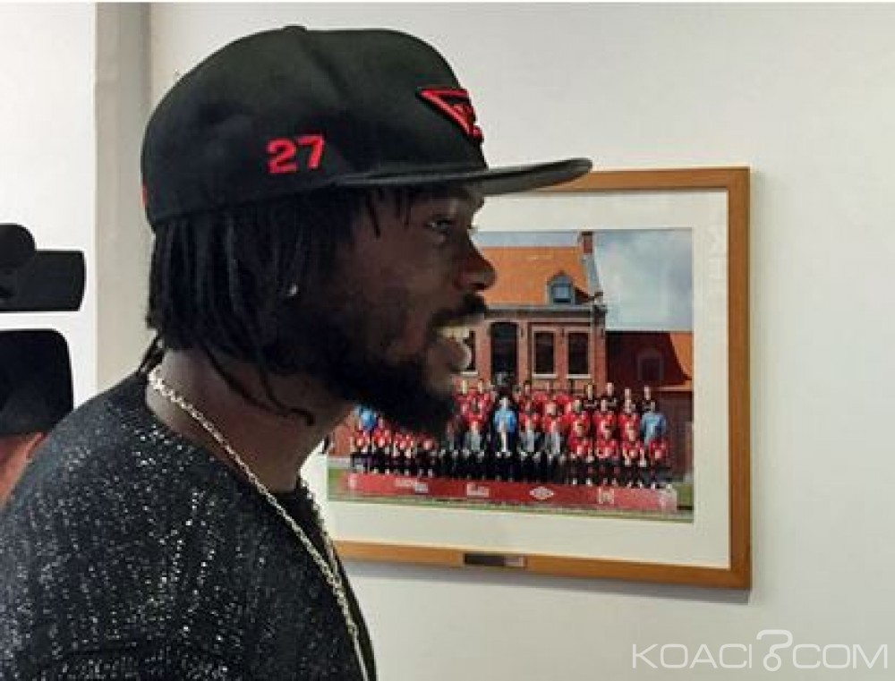 Côte d'Ivoire: Gervinho de retour à  Lille pour prendre l'avis du médecin sur sa blessure