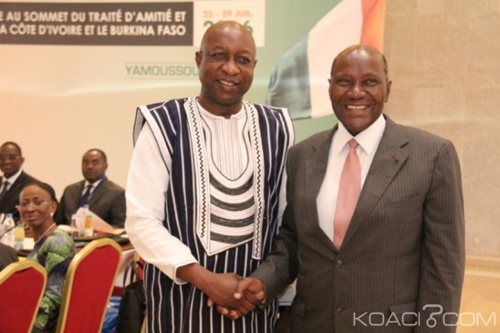 Burkina Faso: Le premier ministre burkinabè Paul Kaba Thiéba à  Abidjan