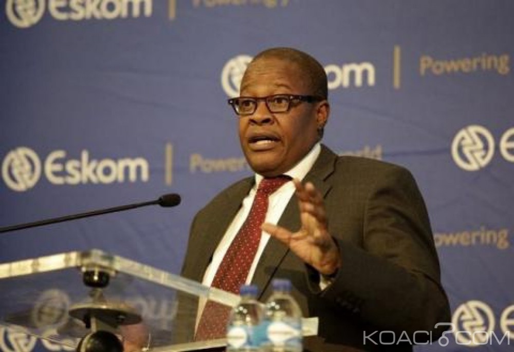 Afrique du  Sud: Cité dans un rapport choc, le  PDG d' Eskom quitte ses fonctions