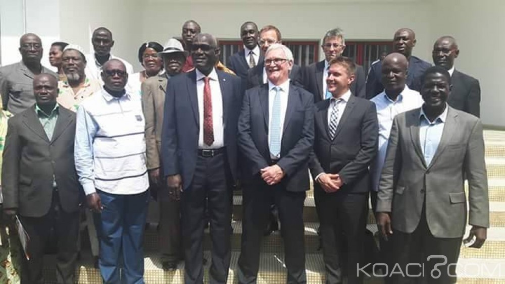 Côte d'Ivoire: Les entreprises ALAN AULD SOLUTIONS apportent leur soutien à  la FENACCI pour la construction de la «Maison des acteurs du commerce »
