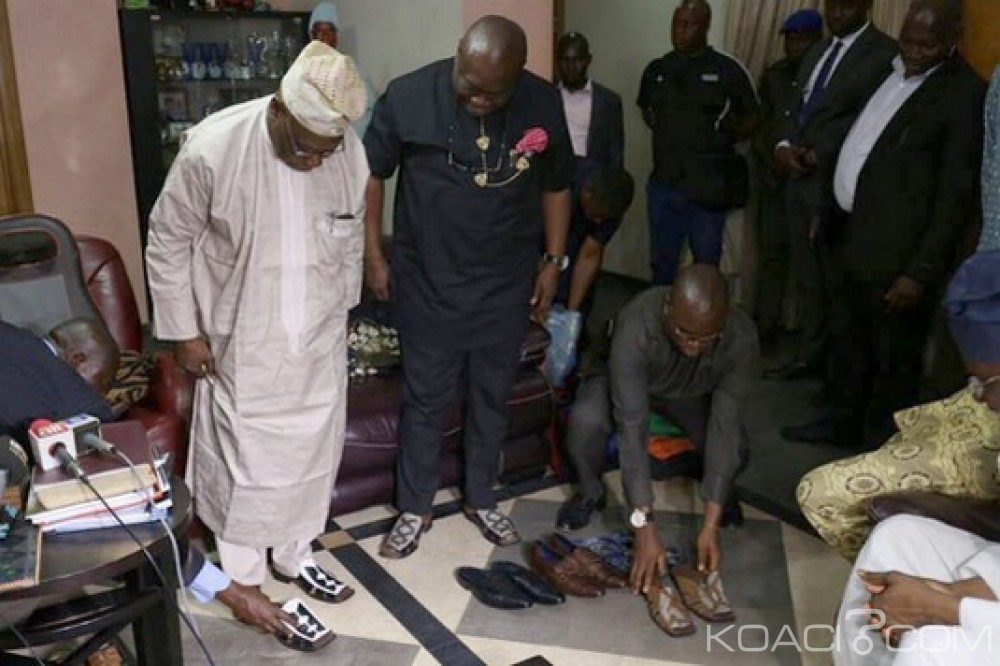 Nigeria: Obasanjo opte pour des chaussures locales