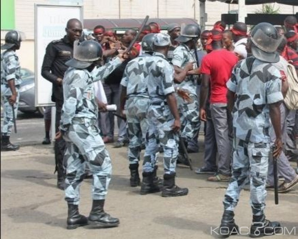 Côte d'Ivoire: Yamoussoukro, affrontement «armé» entre policiers et jeunes, des tirs nourris entendus