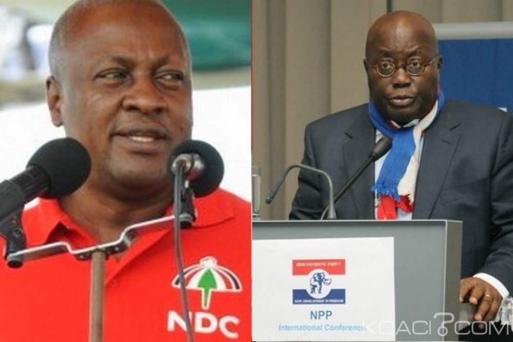 Ghana: Présidentielle 2016, Jour J-18, Mahama et Akufo-Addo se blanchissent de préjugés