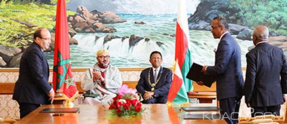 Koacinaute: En visite officielle à  Madagascar, le Roi Mohammed VI promeut la coopération bilatérale et la consolidation du partenariat Sud-Sud