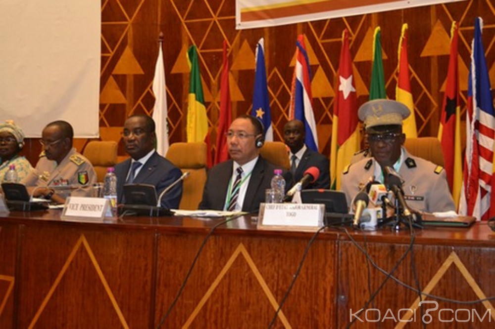 Togo: Réunion des Chefs d'Etat-major de la Cedeao, passation de témoin au Liberia