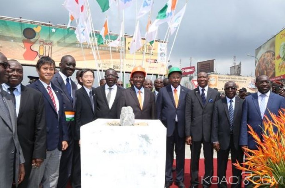 Côte d'Ivoire: Marcory, les travaux de l'Echangeur de l'amitié ivoiro-japonaise lancés pour un coût de 28 milliards de FCFA