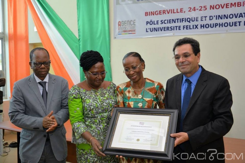 Côte d'Ivoire: L'Agence Universitaire de la Francophonie récompense la ministre de l'enseignement supérieur