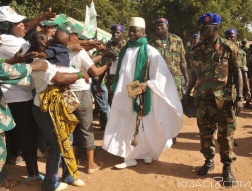 Gambie: En pleine campagne, Yahya Jammeh  estime qu'il est le meilleur candidat pour «enrayer l'émigration»
