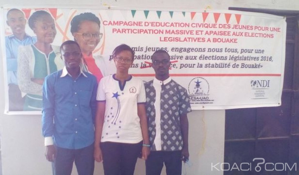 Côte d'Ivoire: 50 jeunes relais formés pour sensibiliser des populations du centre à  une participation apaisée aux  élections législatives