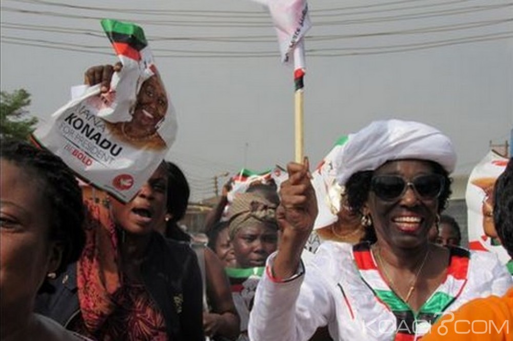 Ghana: Présidentielle 2016, Première femme candidate, Konadu Rawlings sera-t-elle élue présidente ?