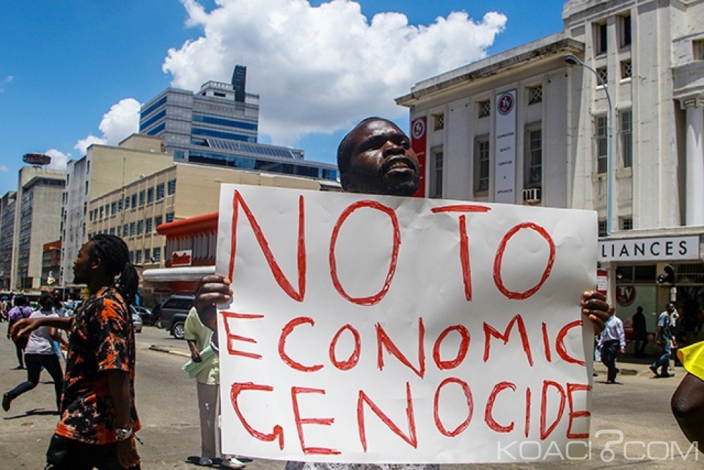 Zimbabwe: Répression d'une manifestation contre les «billets d'obligation» à  Harare