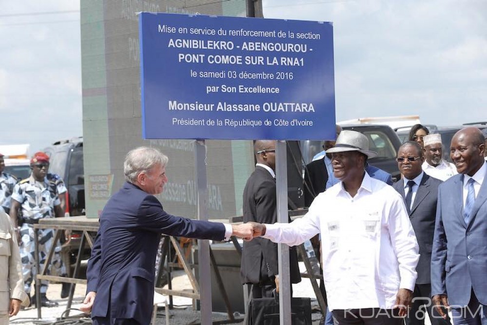 Côte d'Ivoire: L'UE finance un tronçon routier de 36,7 milliards de FCFA du Pont de la Comoé à  Agnibilékro en passant par Abengourou