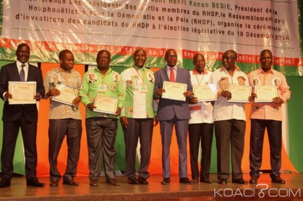 Côte d'Ivoire: Législatives 2016, le RHDP lance son «commando», Bédié invite les indépendants à  se ressaisir
