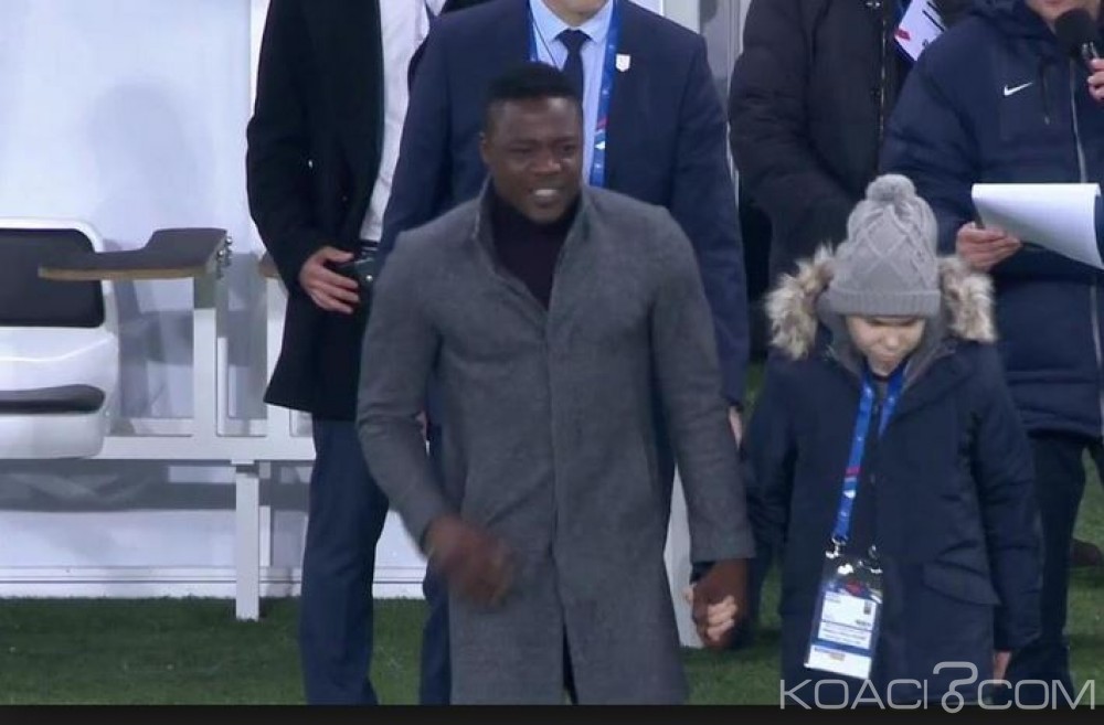 Côte d'Ivoire: Amical éléphants-bleus, le petit Renaud  qui a donné le coup d'envoi fictif du match est décédé