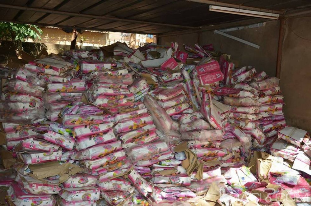 Burkina Faso: 17 tonnes de bonbon périmées saisies