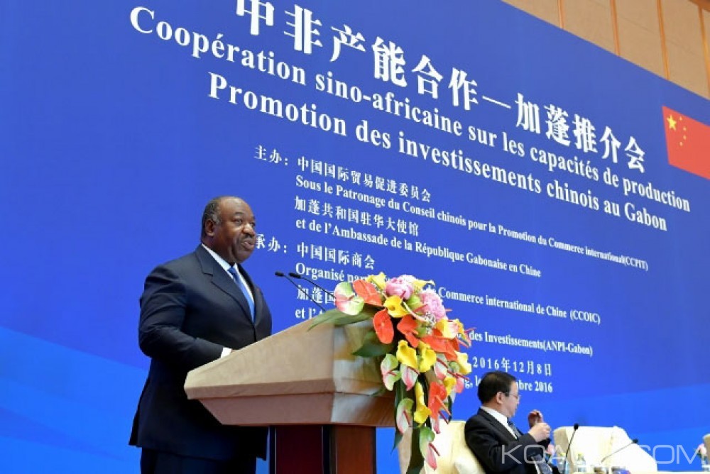 Gabon-Chine: Ali Bongo invite les banques chinoises à  s'implanter au Gabon ou à  acquérir des participations dans des banques existantes