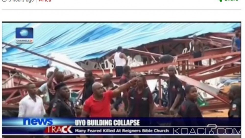 Nigéria: Près de 200 morts dans l'effondrement d'une église