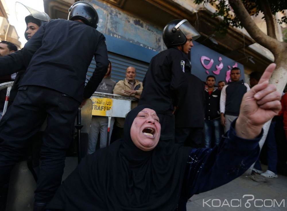 Egypte:  Un kamikaze de 22 ans auteur de l'attaque sanglante contre une église, quatre suspects arrêtés