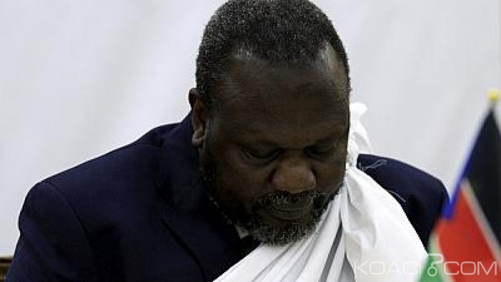 Soudan du Sud: Riek Machar   dément être en résidence surveillée à  Pretoria