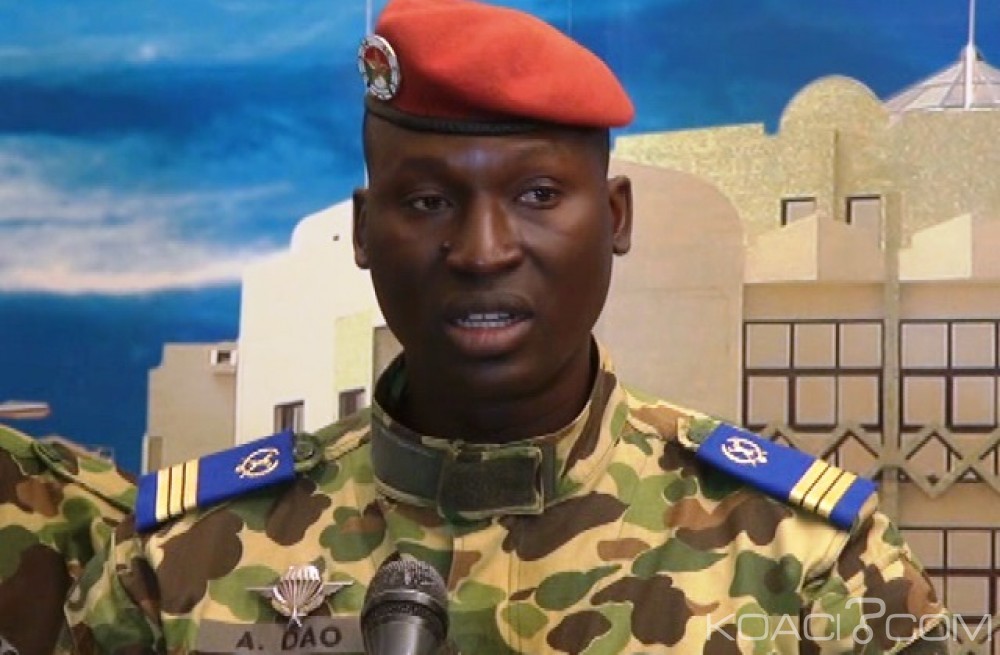 Burkina Faso: Liberté provisoire pour le capitaine Dao, un des meneurs du putsch manqué