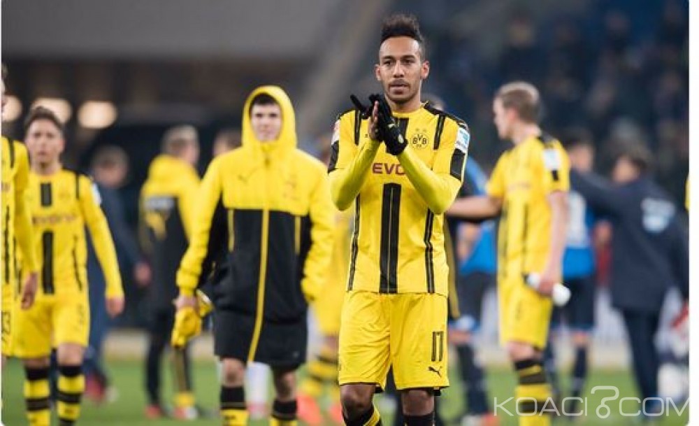 Gabon: Aubameyang inscrit son 100è but sous les couleurs du Borussia Dortmund