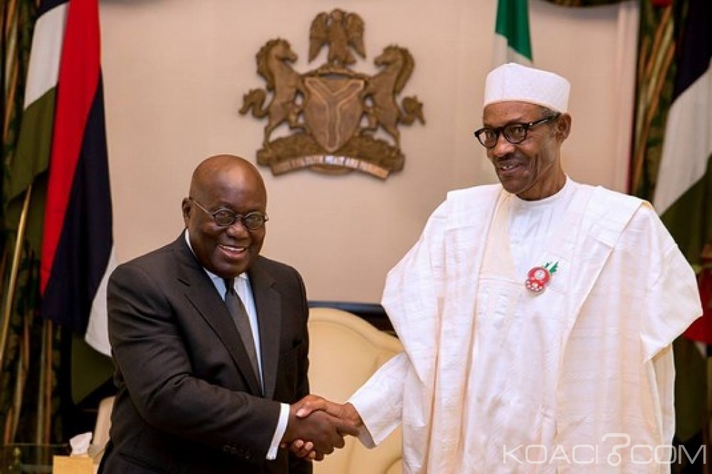 Ghana:  Akufo-Addo au Nigeria, prise de contact avec Buhari, le point