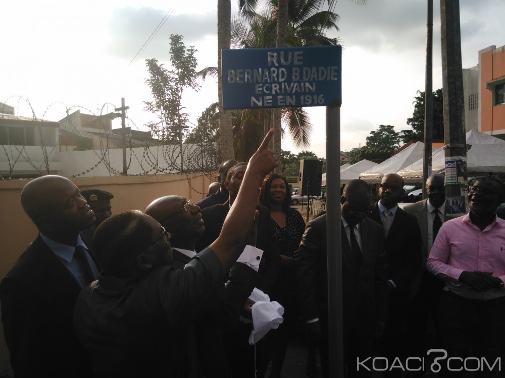 Côte d'Ivoire: En présence de ses enfants, la première Rue dédiée à  l'écrivain Bernard B. Dadié inaugurée à  Cocody quartier Vallon