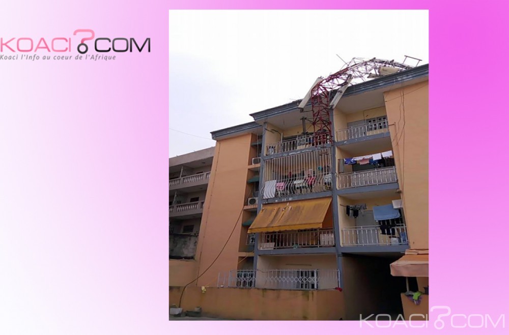 Côte d'Ivoire: Écroulement d'un pilonne du haut d'un immeuble, plusieurs familles échappent au pire