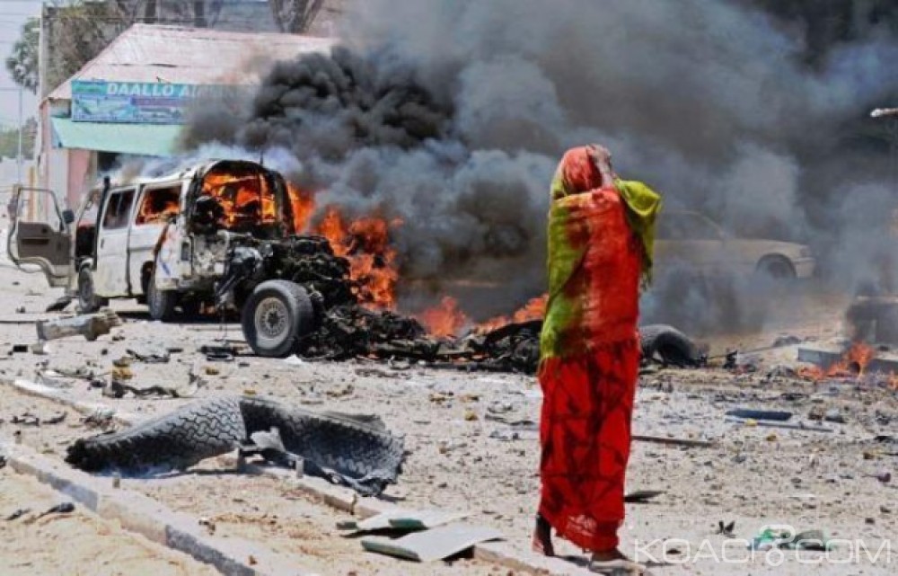 Somalie:  Mogadiscio frappée par deux attaques suicides, sept morts et 17 blessés