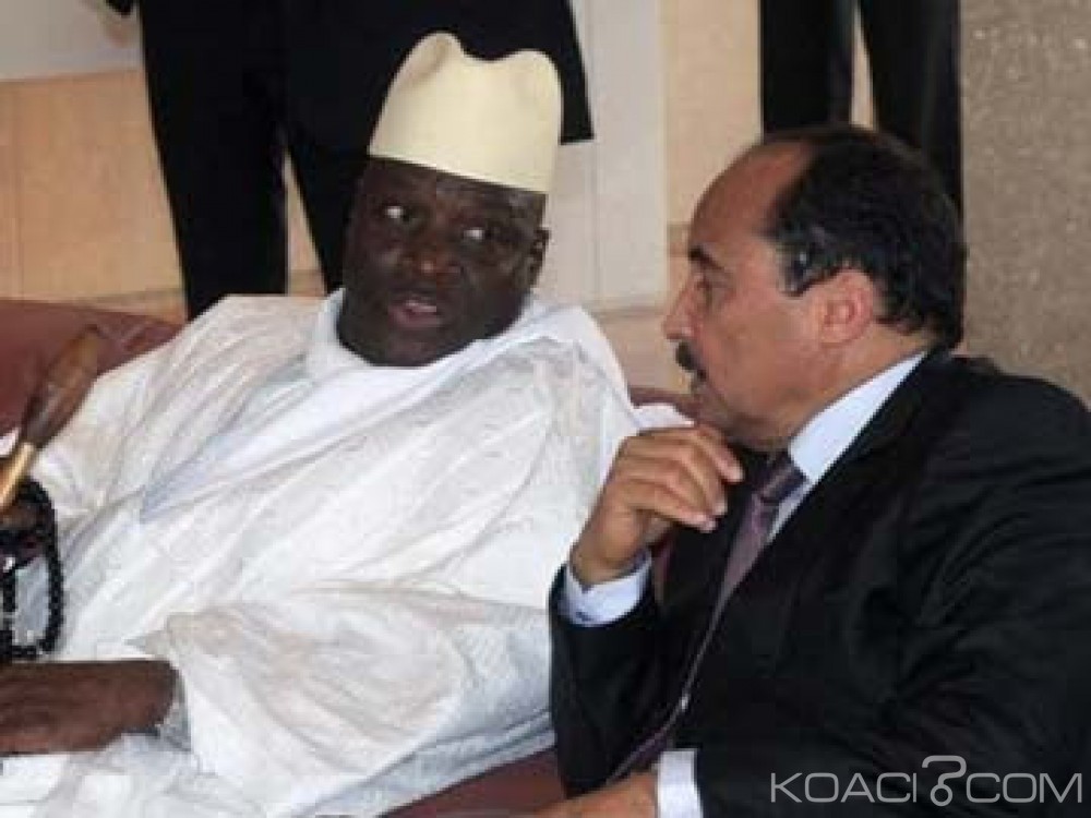 Gambie: Attendu ce jour à  Banjul le mauritanien Mohamed Ould Abdel Aziz va proposer le partage du pouvoir entre Jammeh et Barrow