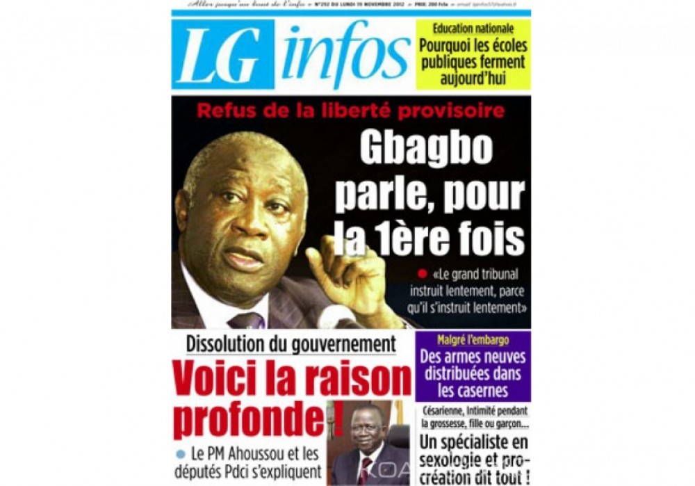 Côte d'Ivoire: A peine de  retour dans les kiosques, un journal pro-Gbagbo à  nouveau suspendu pour les mêmes raisons