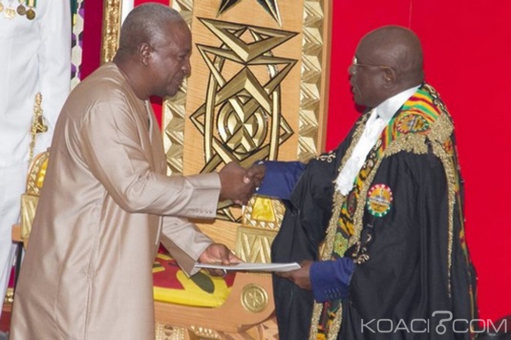 Ghana: Dernier discours de Mahama, bilan de la gestion du pouvoir