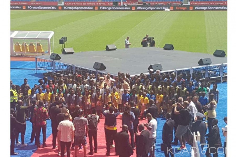 Gabon: Can J-1, ambiance bon enfant à  Libreville, malgré les rumeurs Booba bel et bien en concert samedi pour l'ouverture