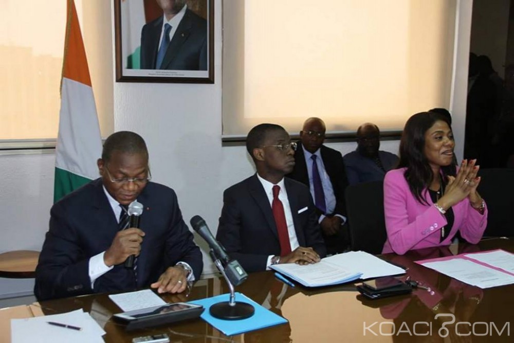 Côte d'Ivoire: Passation des charges au Ministère de la Communication entre Affoussiata Bamba Lamine et Bruno Koné Labagné