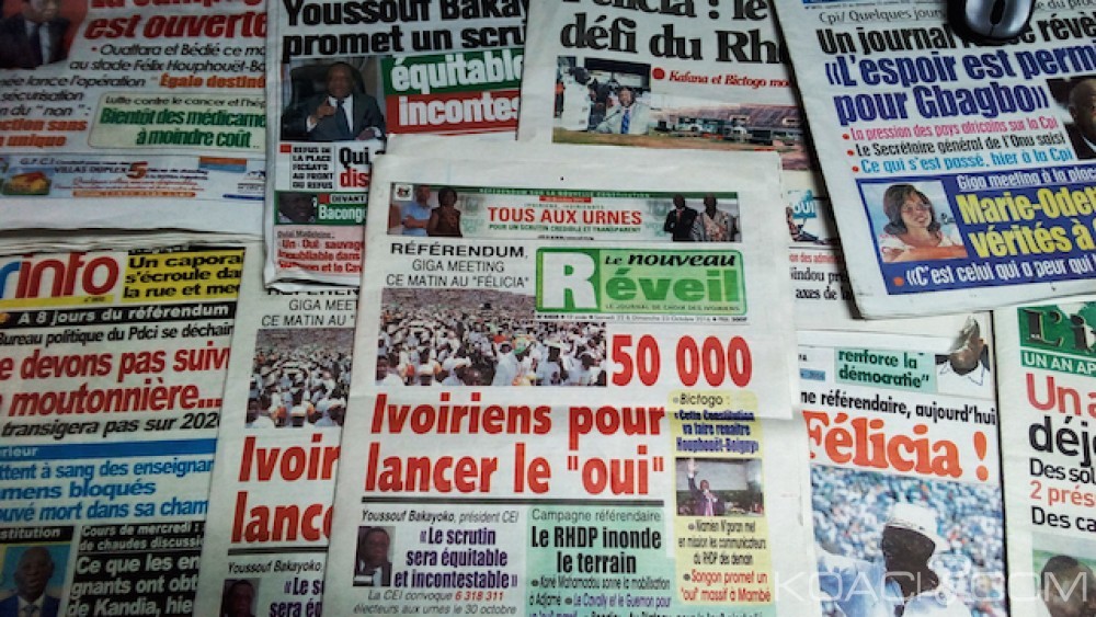 Côte d'Ivoire: Le CNP révèle le classement de la presse écrite au titre du 3ème trimestre 2016