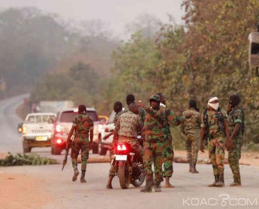 Côte d'Ivoire: Mutinerie à  Yamoussoukro, deux militaires abattus devant la GR