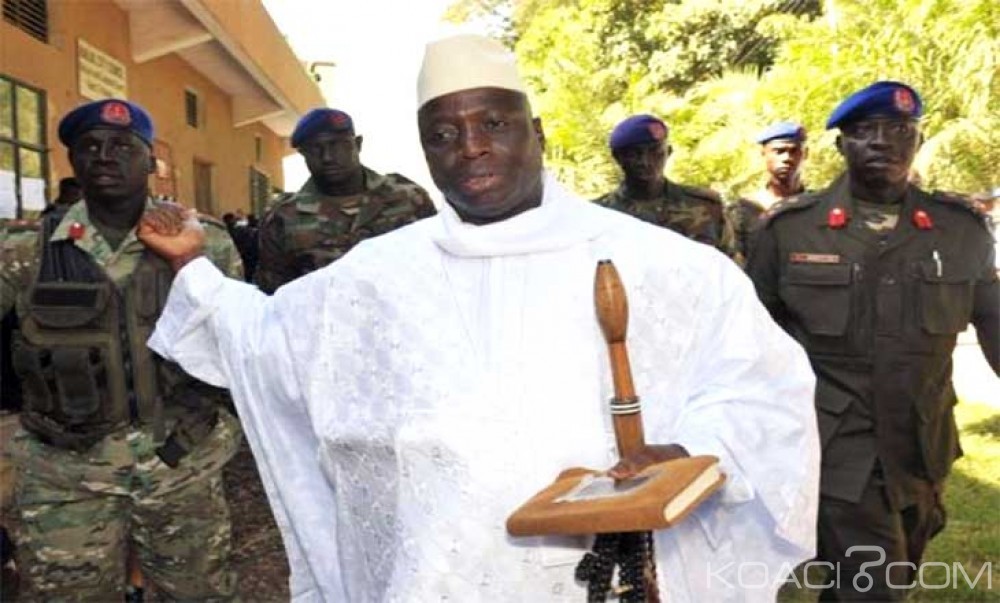 Gambie:  Des armes et munitions saisies au village natal et au domicile  de Yahya Jammeh