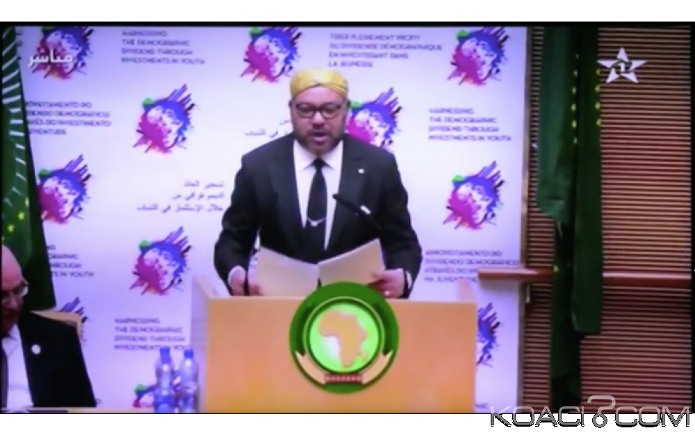 Koacinaute: C'est fait ! Le Roi Mohammed VI ramène triomphalement le Maroc dans la grande famille de l'Union Africaine.