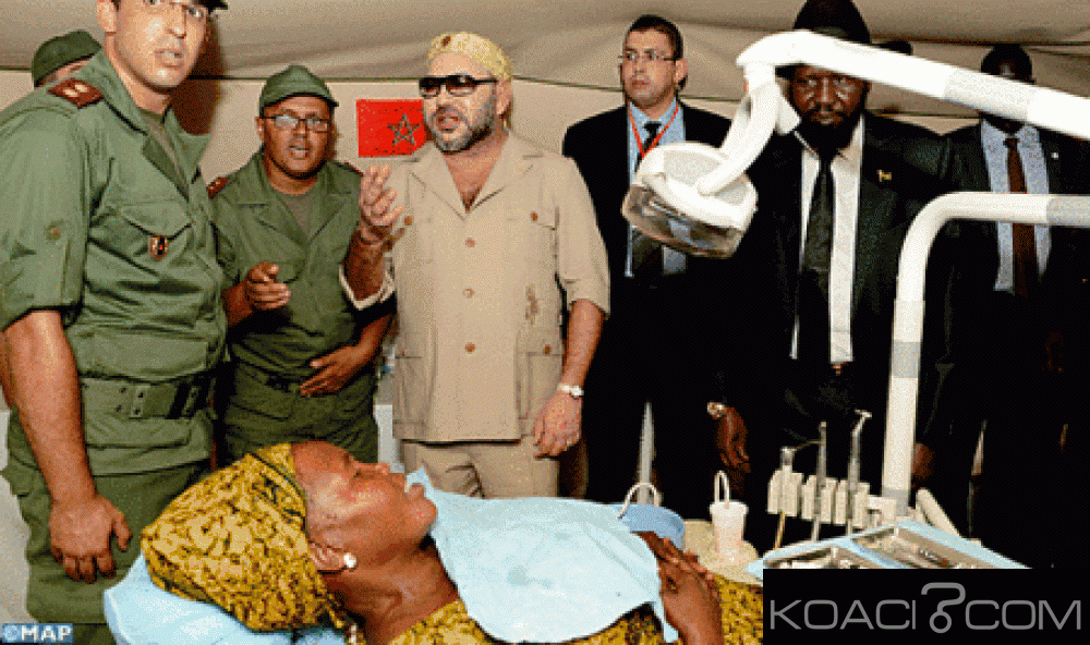 Koacinaute: Le Roi Mohammed VI confère un contenu humaniste à  sa visite officielle en République du Soudan du Sud