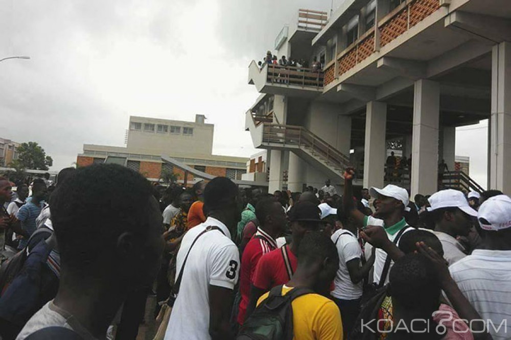 Côte d'Ivoire: Cocody, la Fesci paralyse à  nouveau le campus