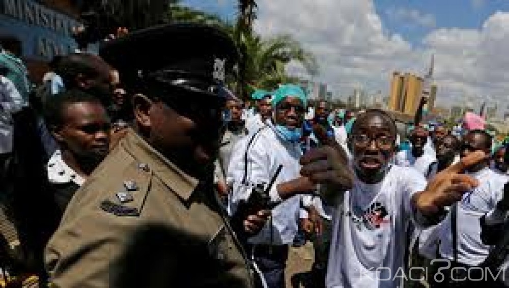 Kenya: Grève interminable des médecins, sept responsables  syndicaux en prison