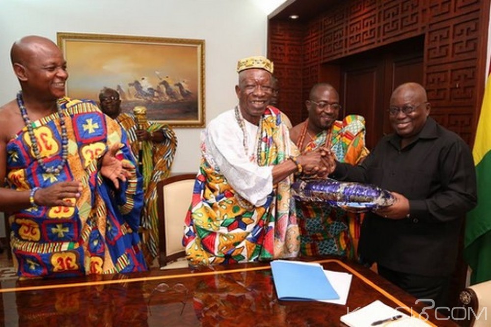 Ghana: Togbui Agokoli IV du Togo invite Akufo-Addo à  Notsè
