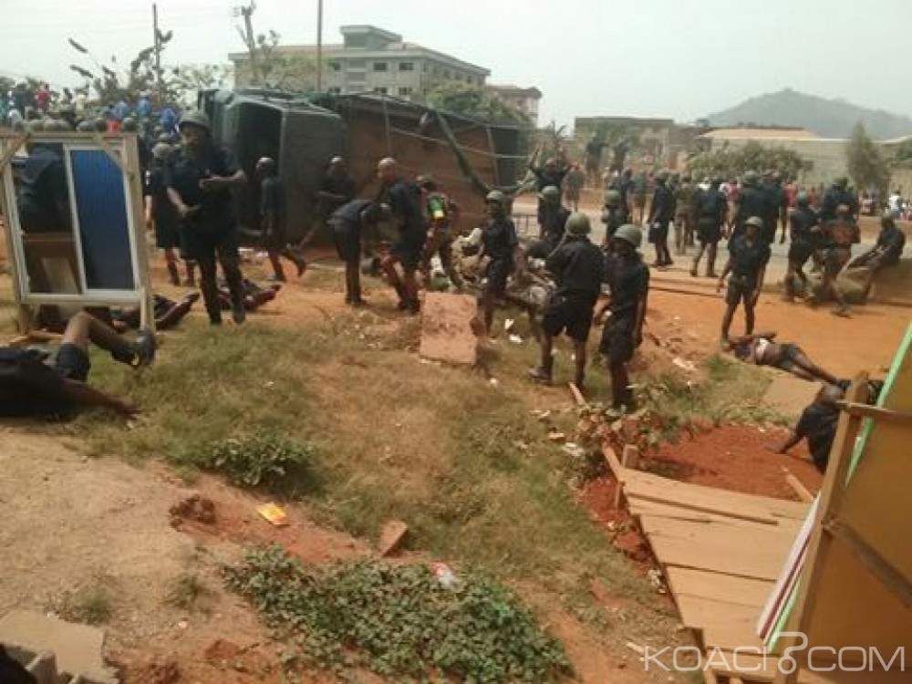 Cameroun: Au moins 56 élèves gendarmes se blessent dans un accident de leur camion