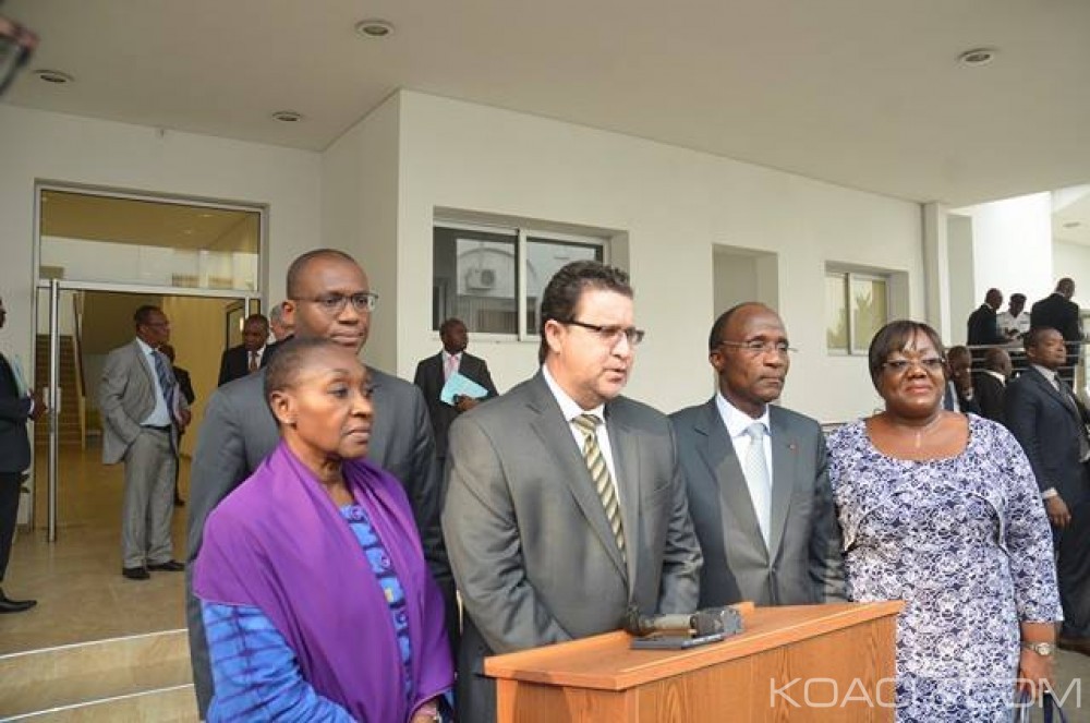 Côte d'Ivoire : Amadou Gon Coulibaly installe officiellement le CNMA et s'entretient avec Pierre Laporte