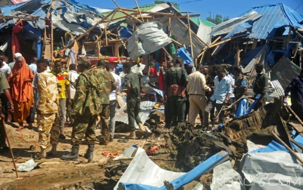 Somalie: Un attentat  au camion piégé fait 39 morts et 27 blessés  à  Mogadiscio