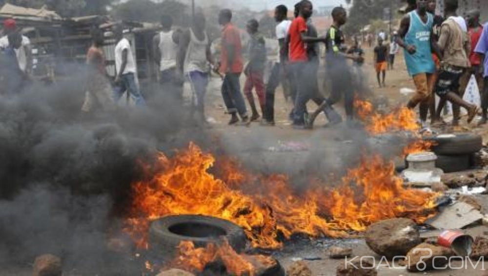 Guinée: Conakry, de nouvelles violences font deux morts lors des manifestations